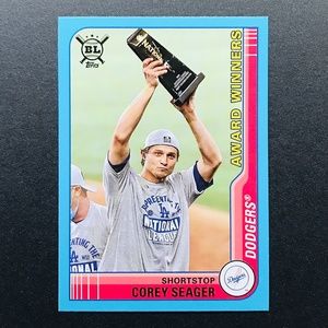 Corey Seager - 2021 Topps Big League AW Blue #283